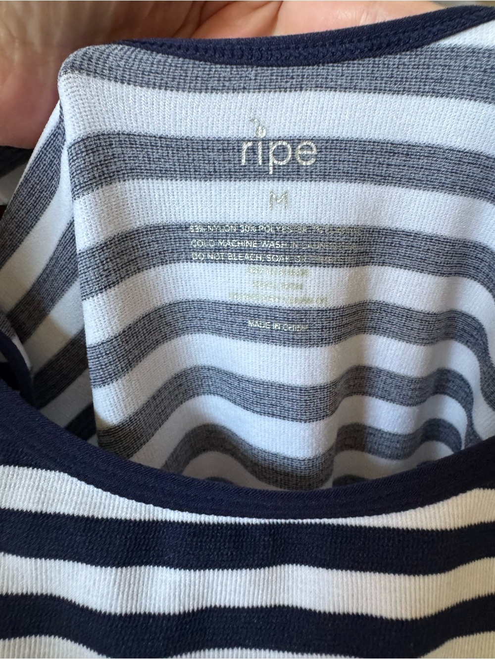 Ripe Maternity Striped Dress • Nursing Friendly - Picture 5 of 8